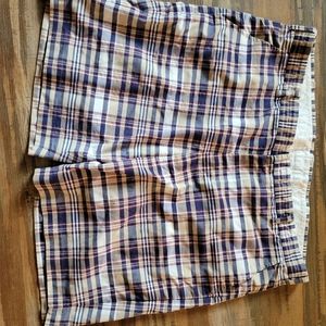 Mens Sandherst Plaid Shorts sz 40